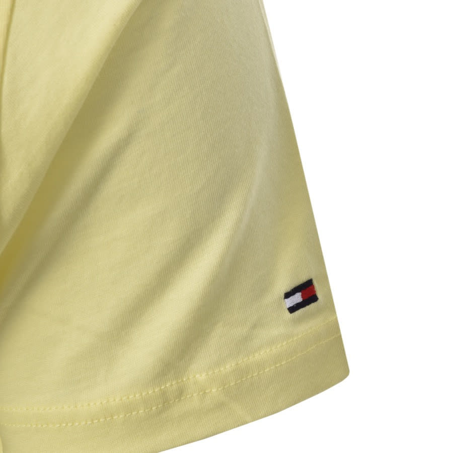 Alternative Image for ProductTommy Hilfiger Logo T Shirt Yellow3